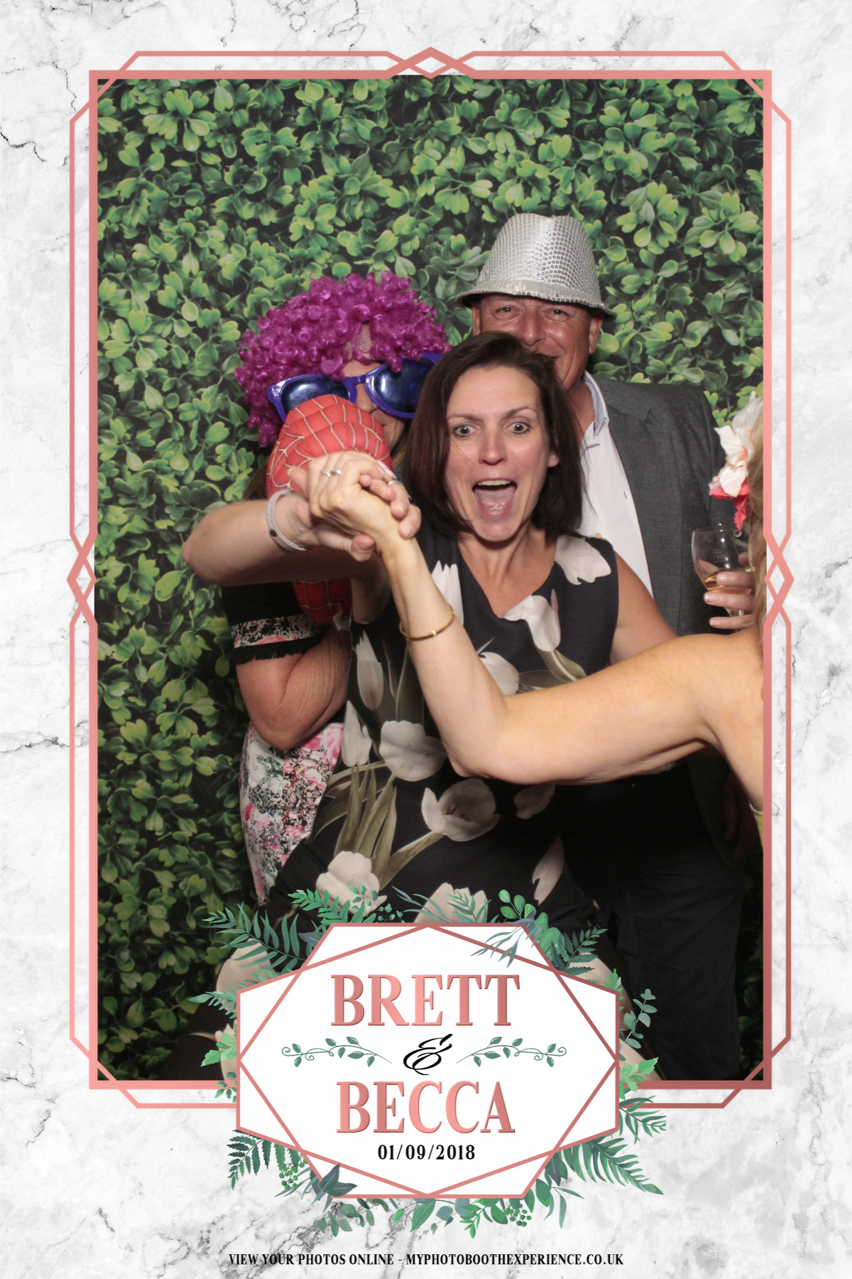 Brett & Becca's Wedding | View more photos from the event at gallery.myphotoboothexperience.co.uk/u/MyPhotoBoothExperienceLtd/Brett-Beccas-Wedding